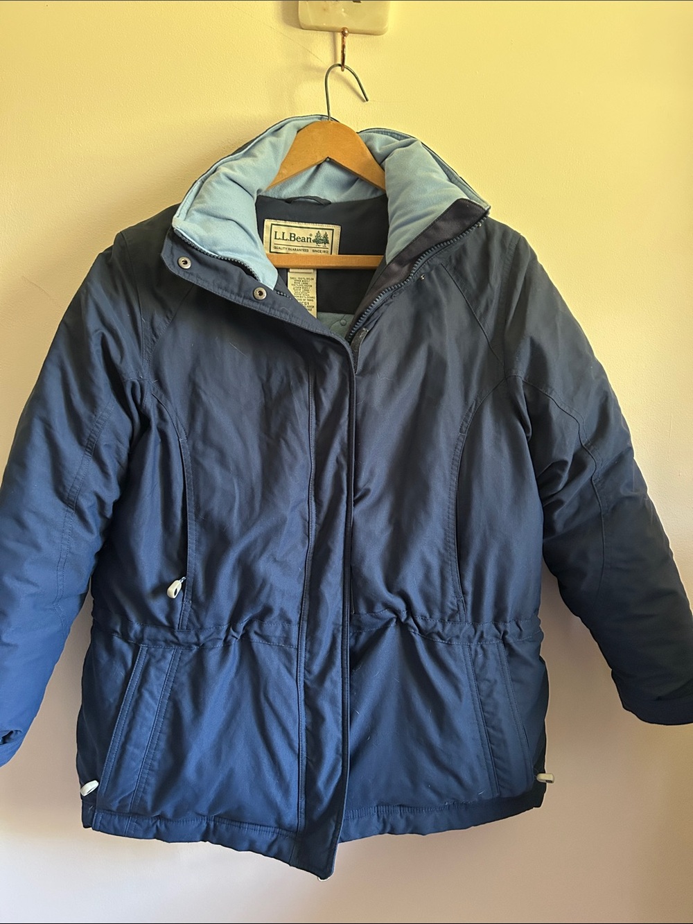 Vintage L.L. Bean women’s petite small goose down coat